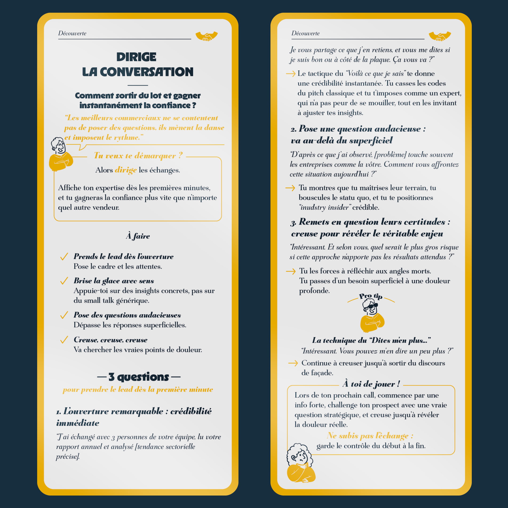 Closer Deck - Le deck vente