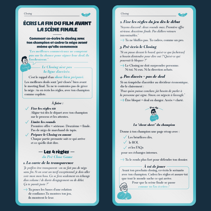 LES STRATÉGIES DONT VOUS AVEZ BESOIN