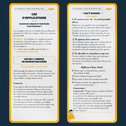 Le Cold Code - Deck prospection