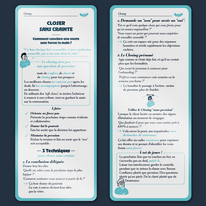 Closer Deck - Le deck vente