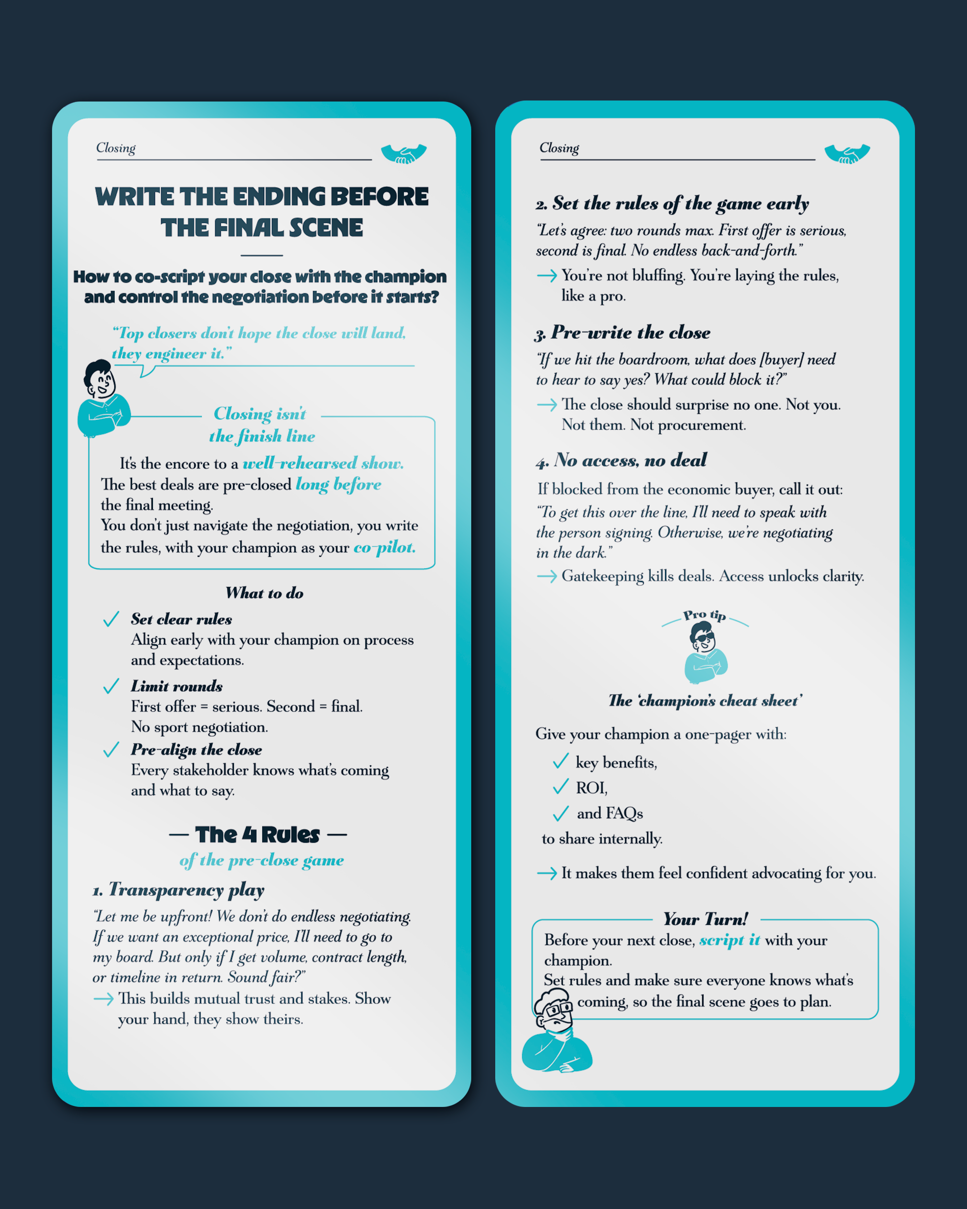 Closer Deck - The Sales Deck