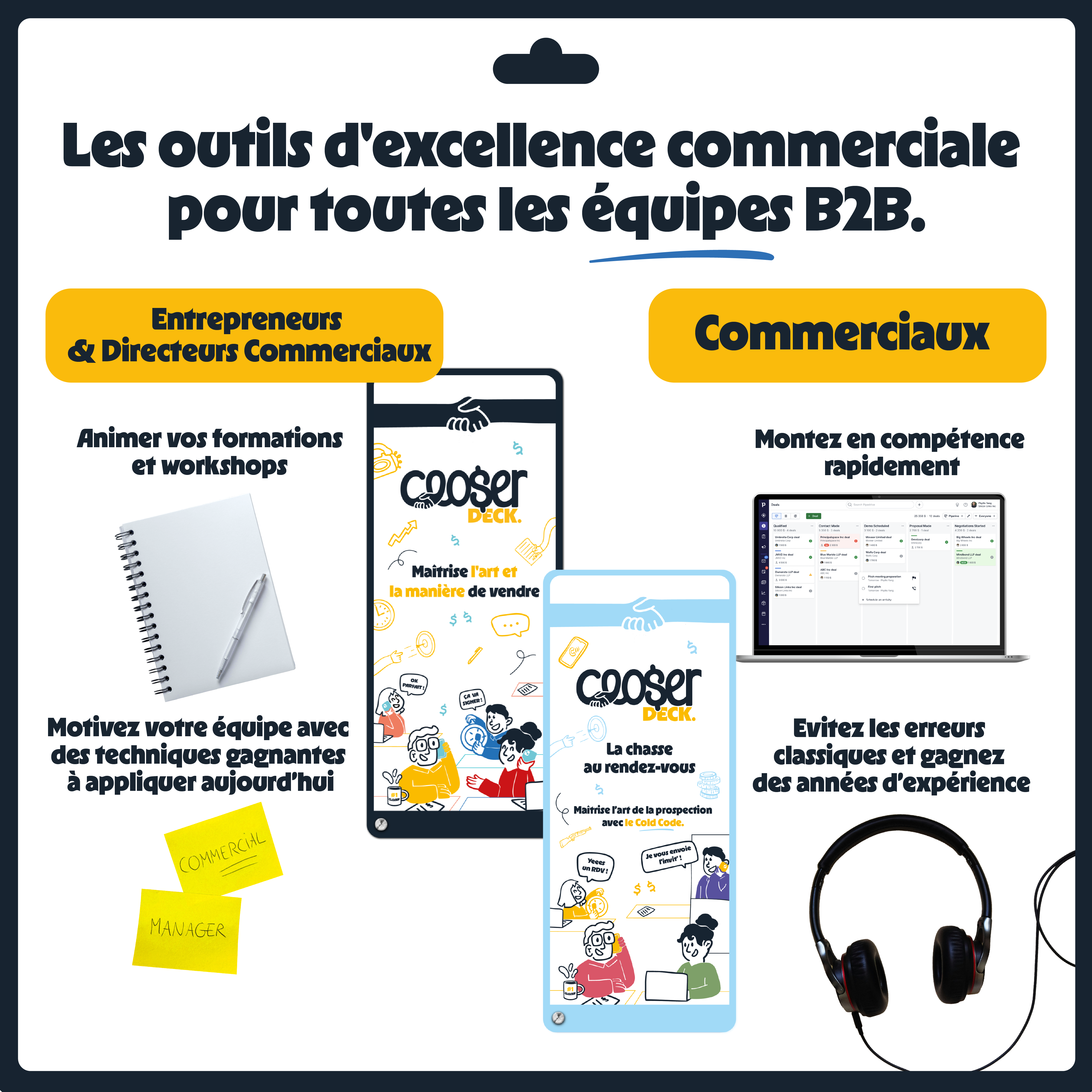 L'offre duo Closer deck