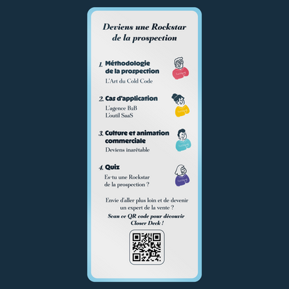 L'offre duo Closer deck