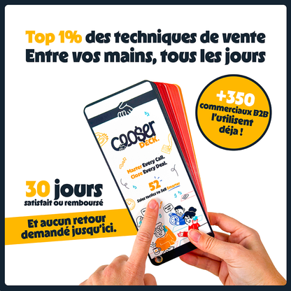 LE TOP 1% DES TECHNIQUES DE VENTE