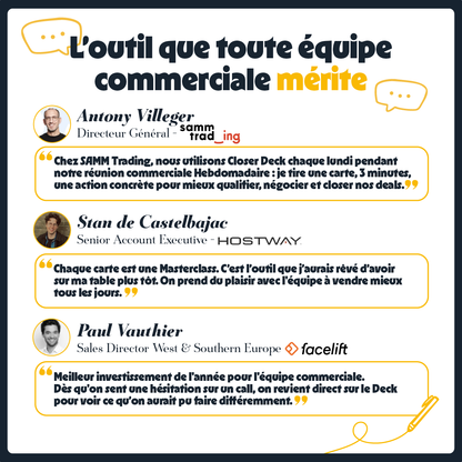 LE TOP 1% DES TECHNIQUES DE VENTE