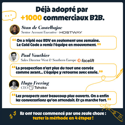 The Cold Code - Prospecting Deck